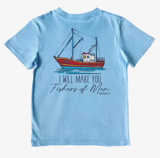 Boys fishers of men tshirt
