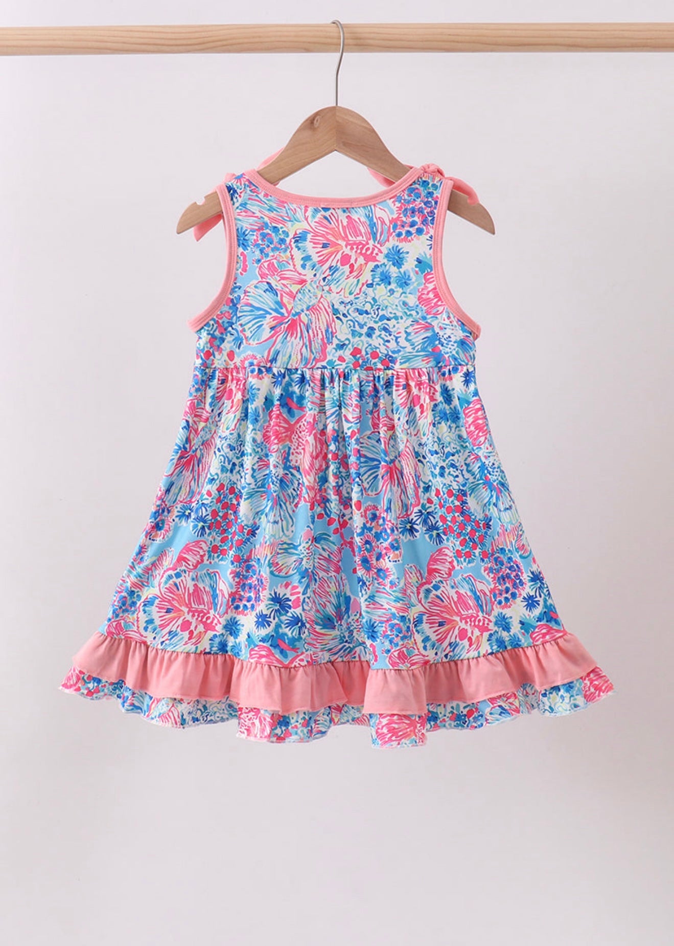 Girls tropical dress