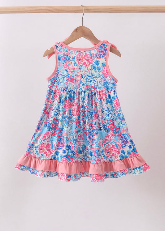 Girls tropical dress