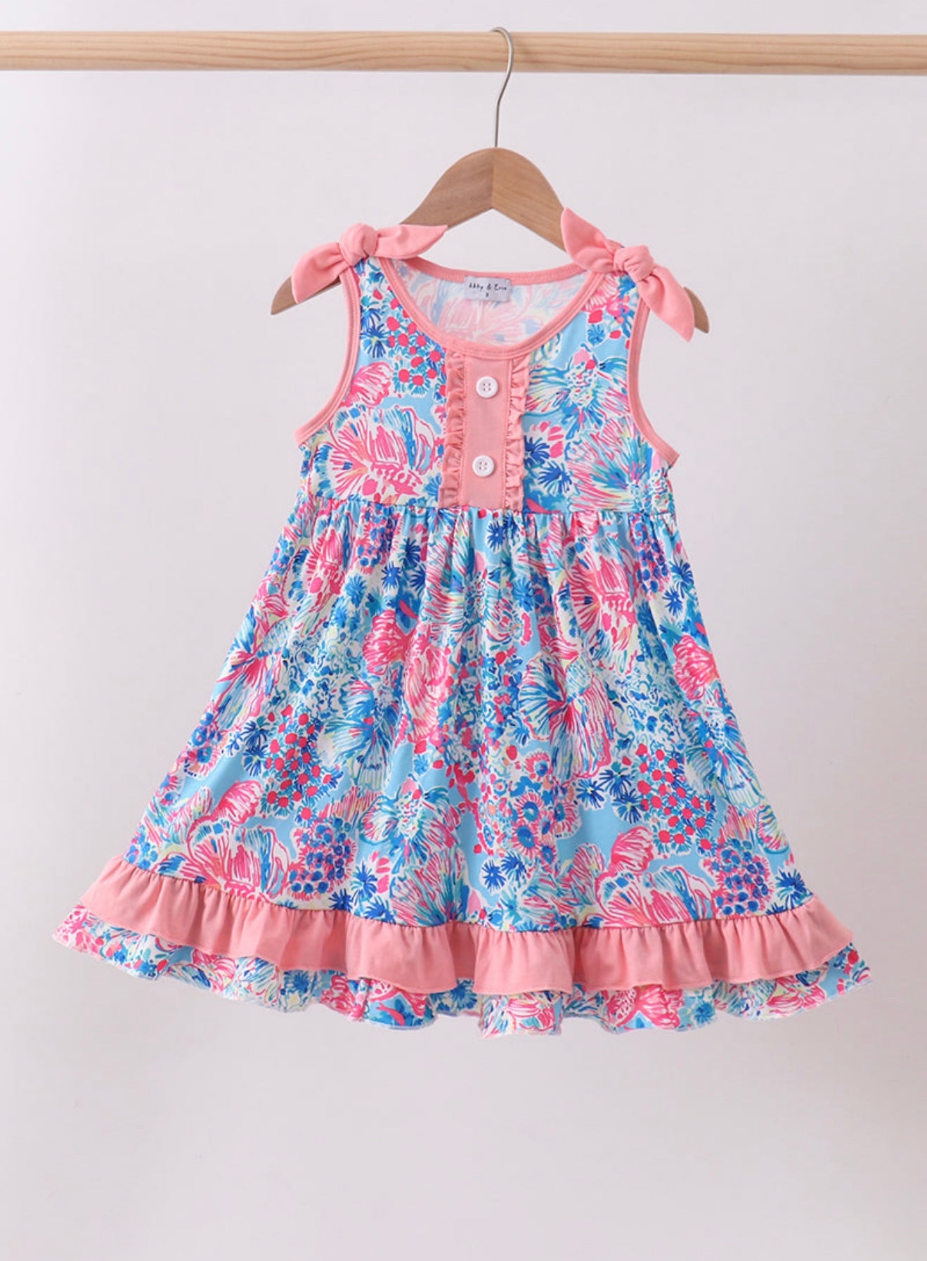 Girls tropical dress
