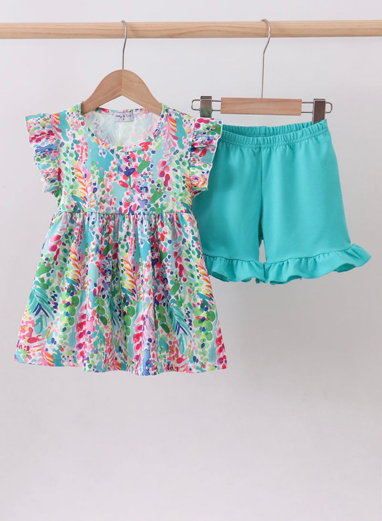 Girls floral set