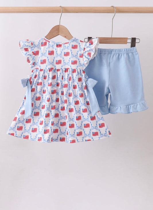 Girls Fourth of July set