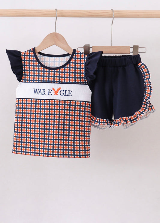 Girls War Eagle ruffle set