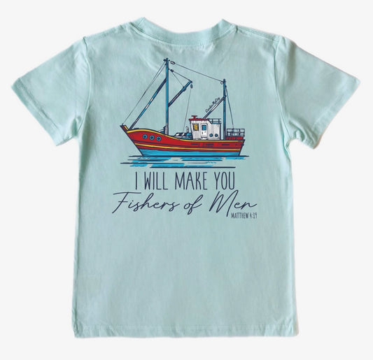 Boys fishers of men tshirt