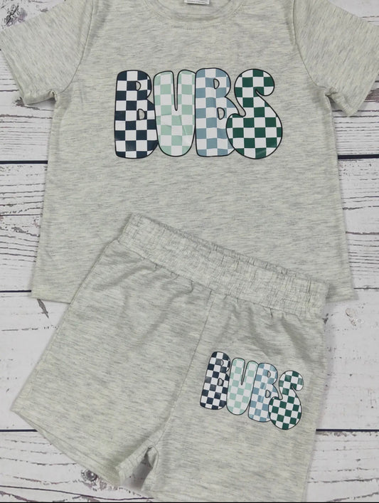 Bubs shorts set