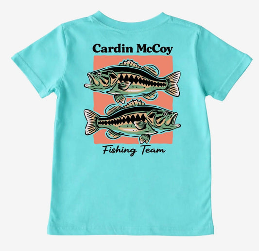 Boys fishing team tshirt